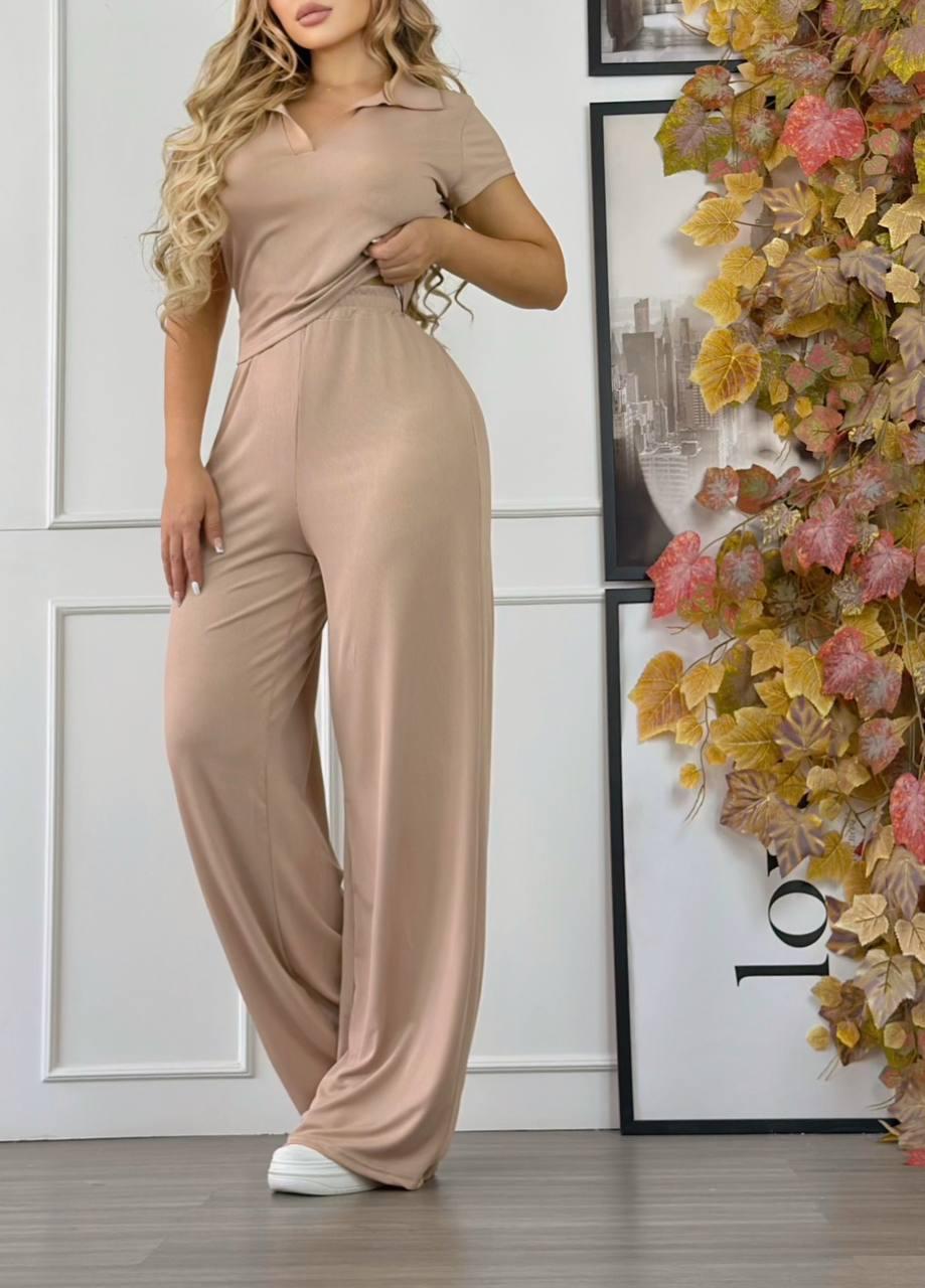 Conjunto casual sofisticado para mujer